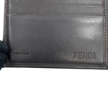 FENDI 財布 二つ折り ズッカキャンバス