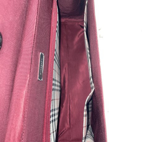 BURBERRY レザー ハンドバッグ