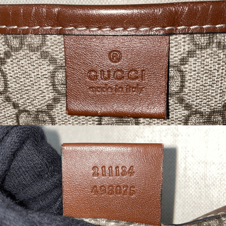 GUCCI GGスプリームトートバッグ
