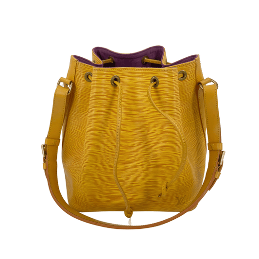 LOUIS VUITTON ショルダーバッグ プチノエ エピ イエロー M44109