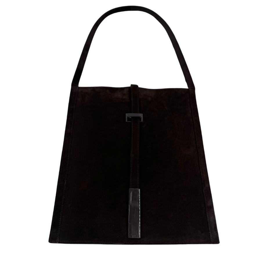 GUCCI トートバッグ レザー・スエード