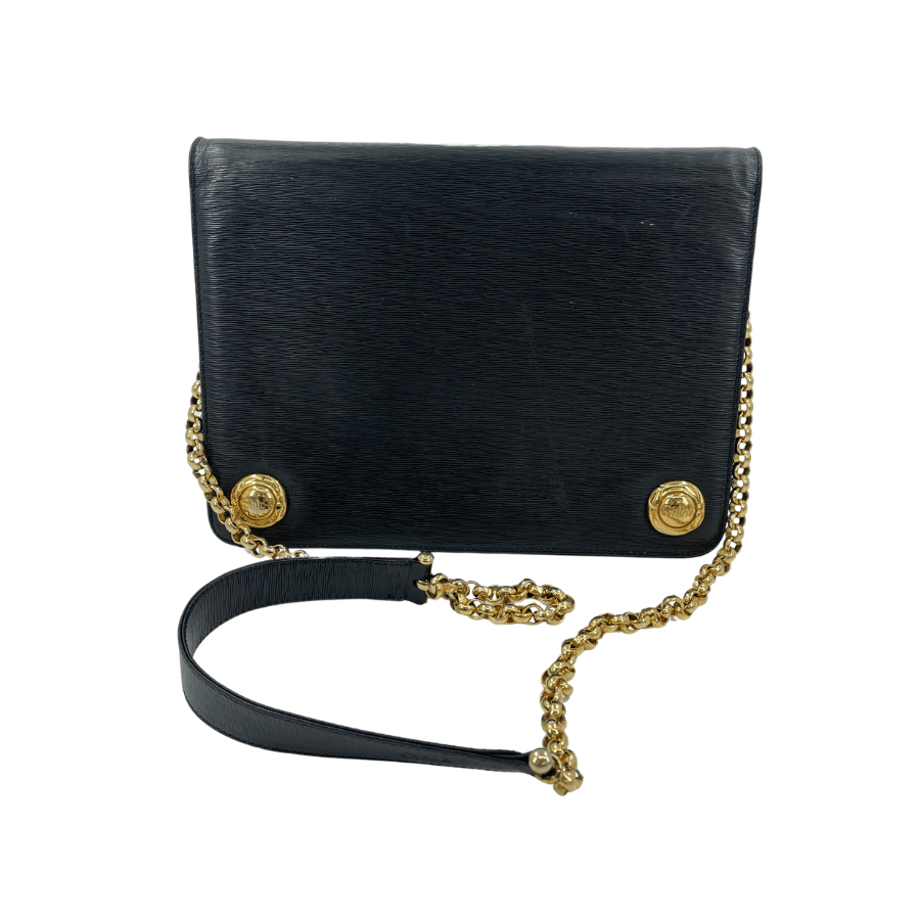 CHLOE チェーンショルダーバッグ ブラック