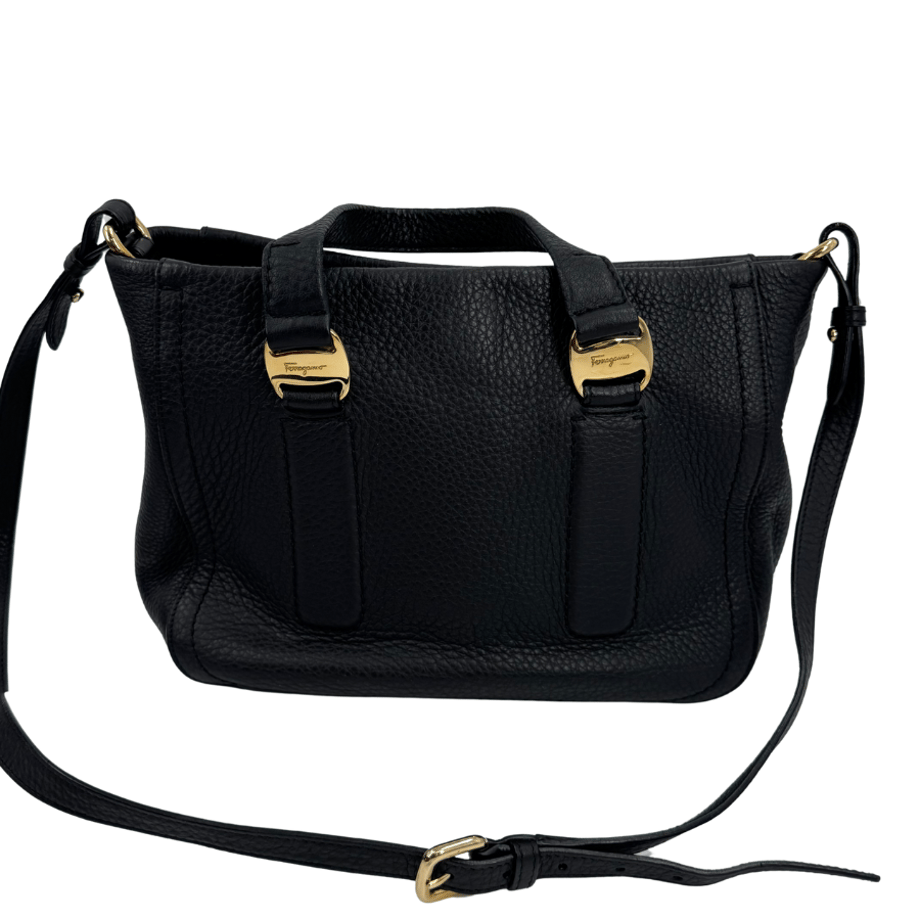 Ferragamo ヴァラ レザー 2WAYバッグ