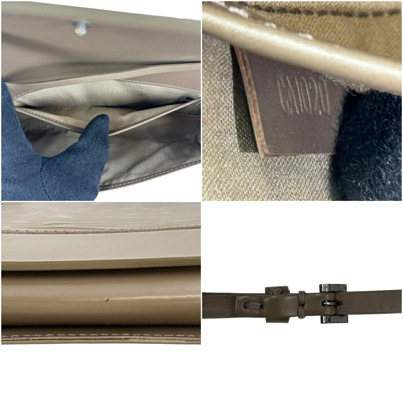 LOUIS VUITTON オンフルール エピレザー フラップ ショルダーバッグ M5273C