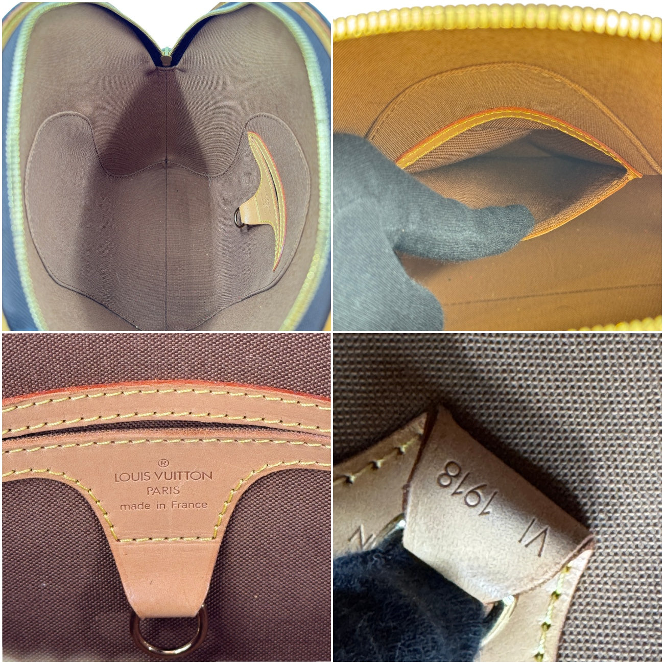 LOUIS VUITTON エリプスPM モノグラム ドーム型ハンドバッグ M51127