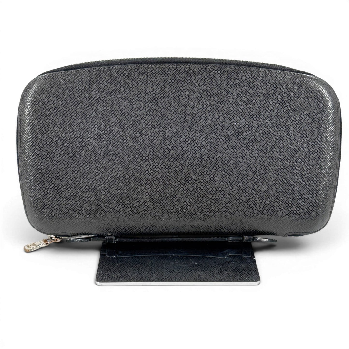LOUIS VUITTON オーガナイザー アトールタイガレザー ノワール ラウンドジップクラッチウォレット M30652