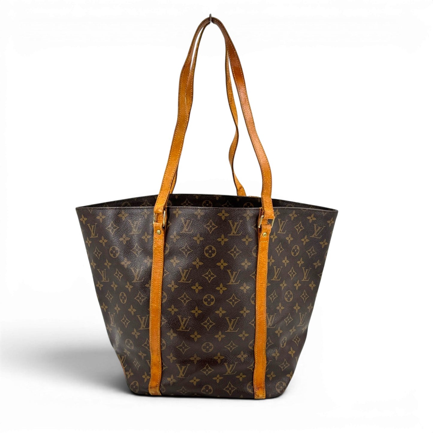 LOUIS VUITTON ショッピングバッグ モノグラム ブラウン トート ショルダーバッグ M51108