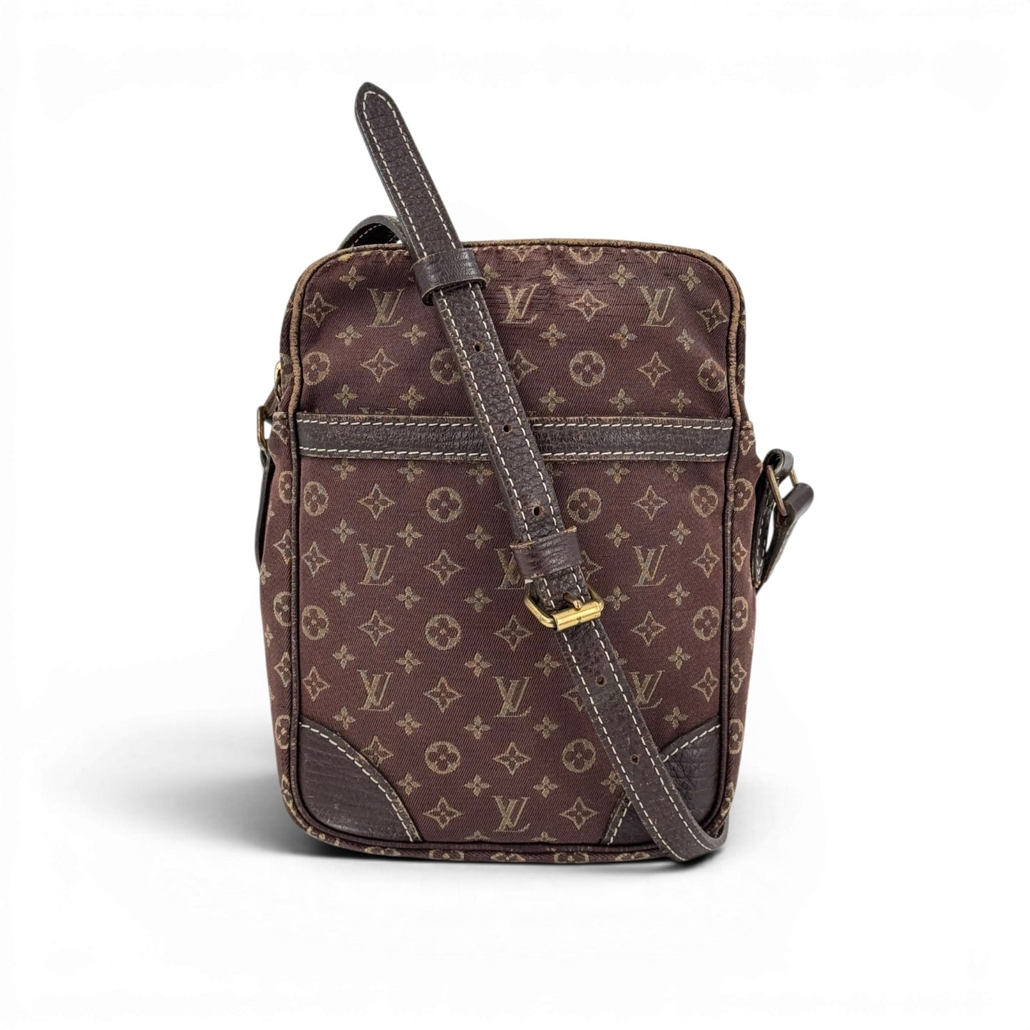 LOUIS VUITTON ダニューブ モノグラム イディール ミニリン ショルダーバッグ エベヌ M95228