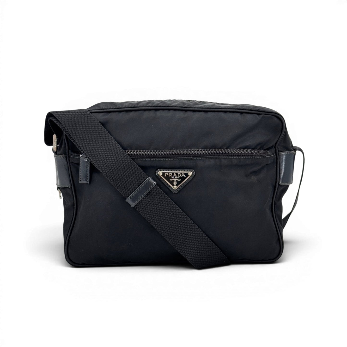 PRADA テスートナイロン ブラック カメラショルダーバッグ BT0175