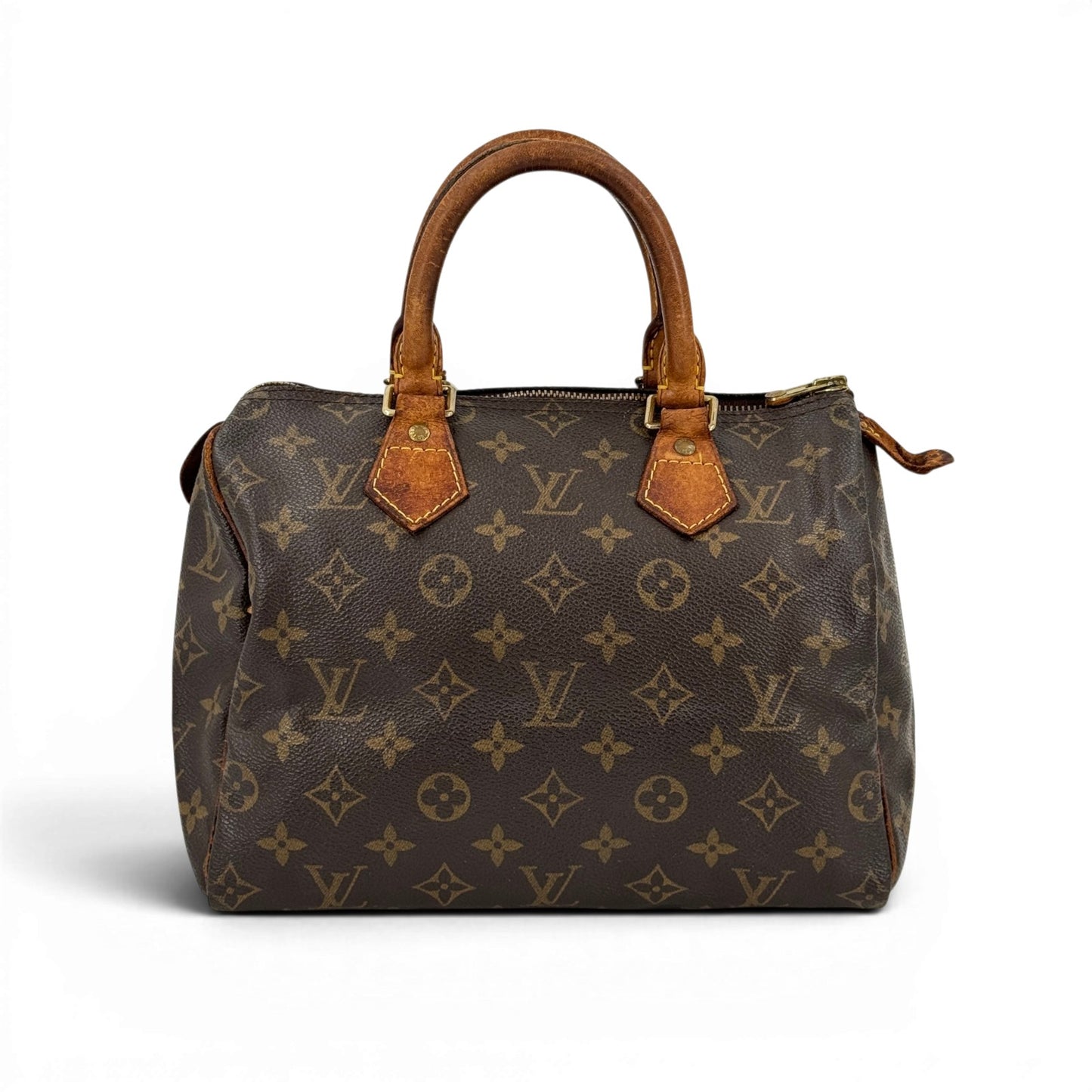 LOUIS VUITTON スピーディ25 モノグラムキャンバス ブラウン ボストンバッグ M41528