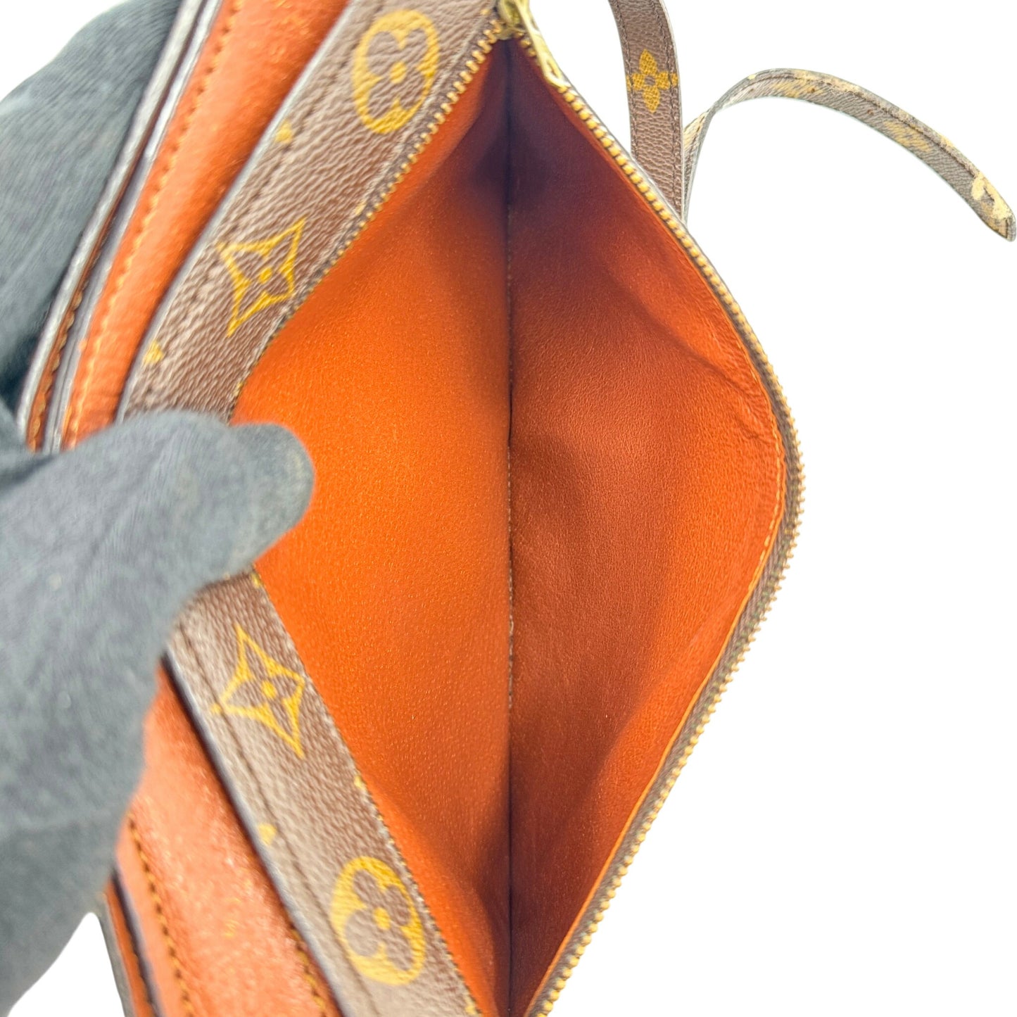 LOUIS VUITTON アンギャン モノグラム ブラウン ショルダーバッグ M51205