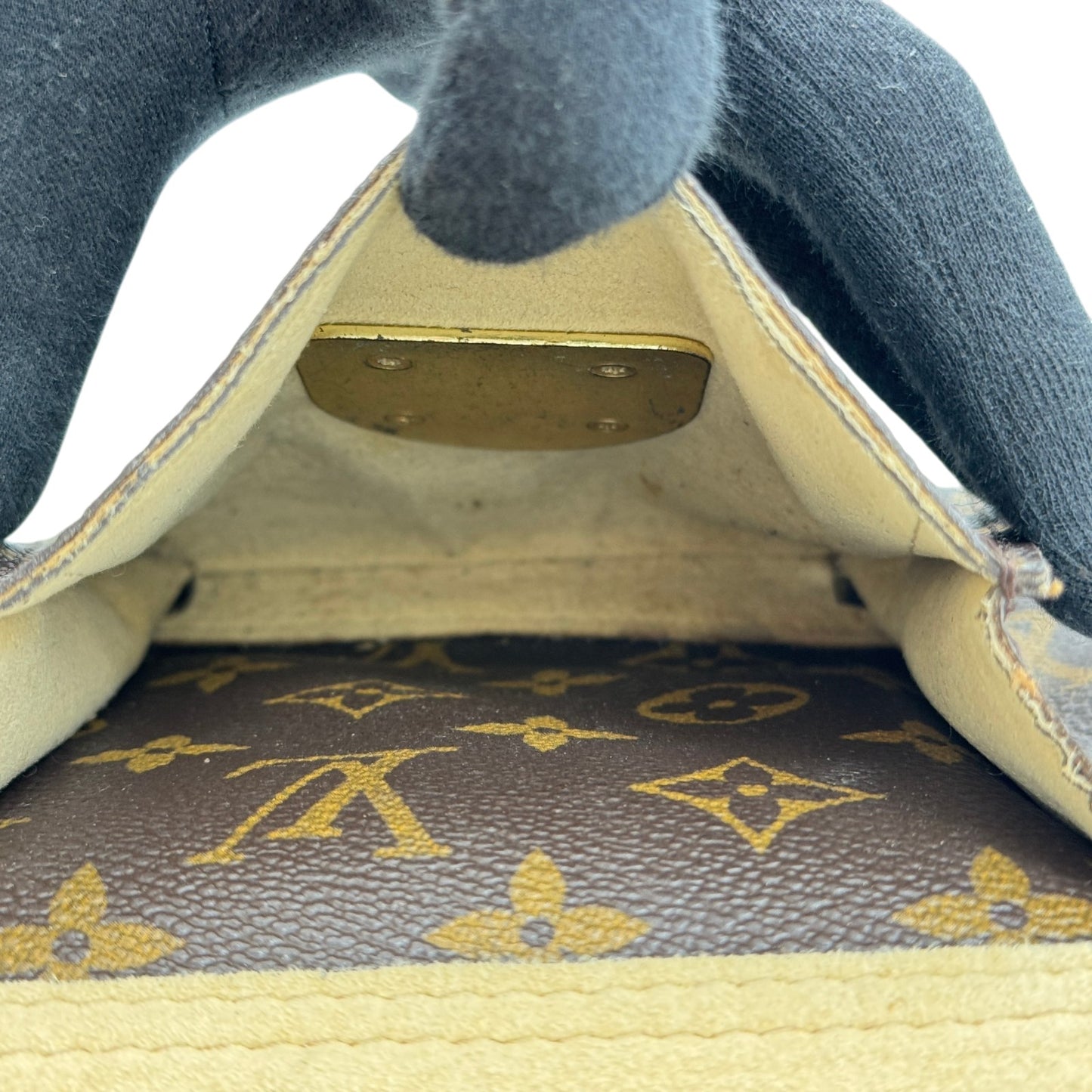 LOUIS VUITTON マンハッタンGM モノグラムキャンバス ハンドバッグ M40025