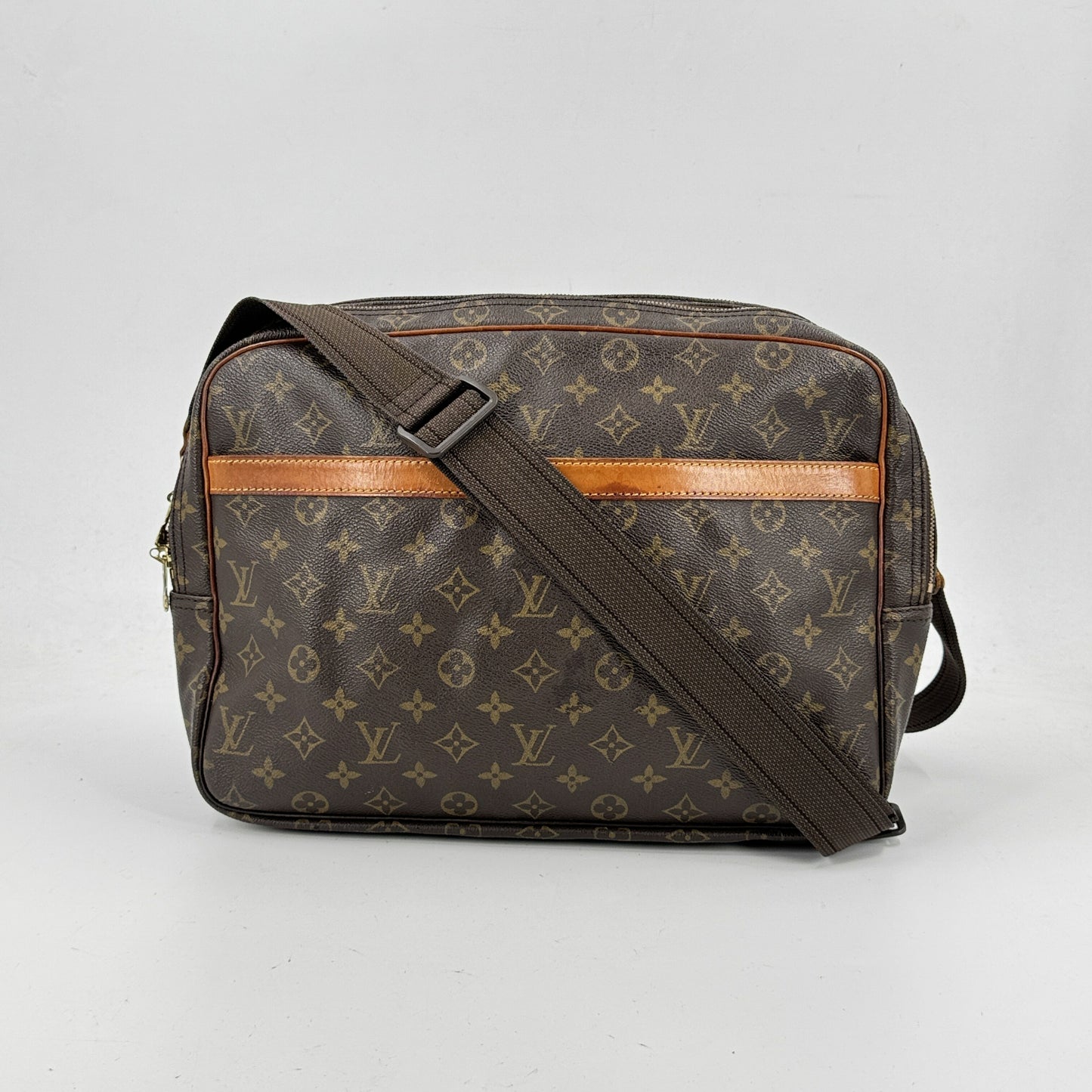 LOUIS VUITTON レポーターGM モノグラムキャンバス ショルダーバッグM45252