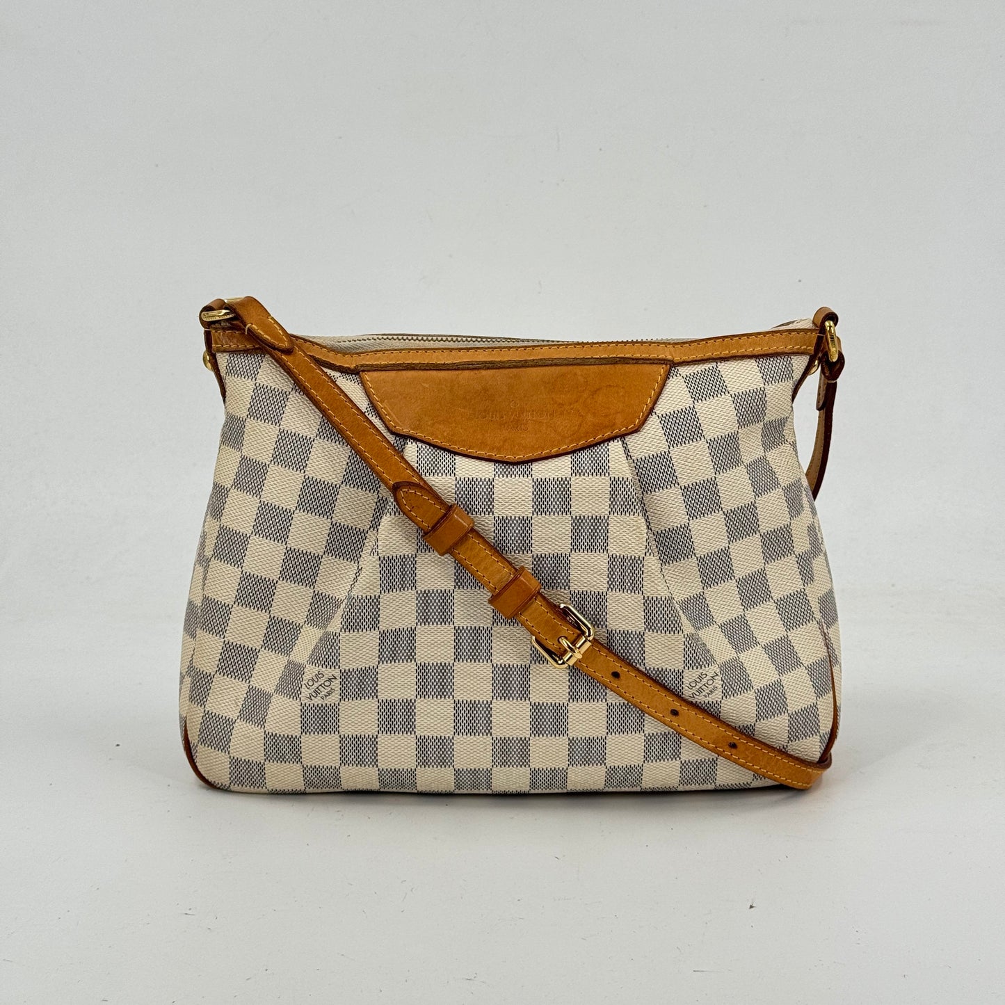LOUIS VUITTON シラクーサPM ダミエアズール キャンバス ショルダーバッグ N41113
