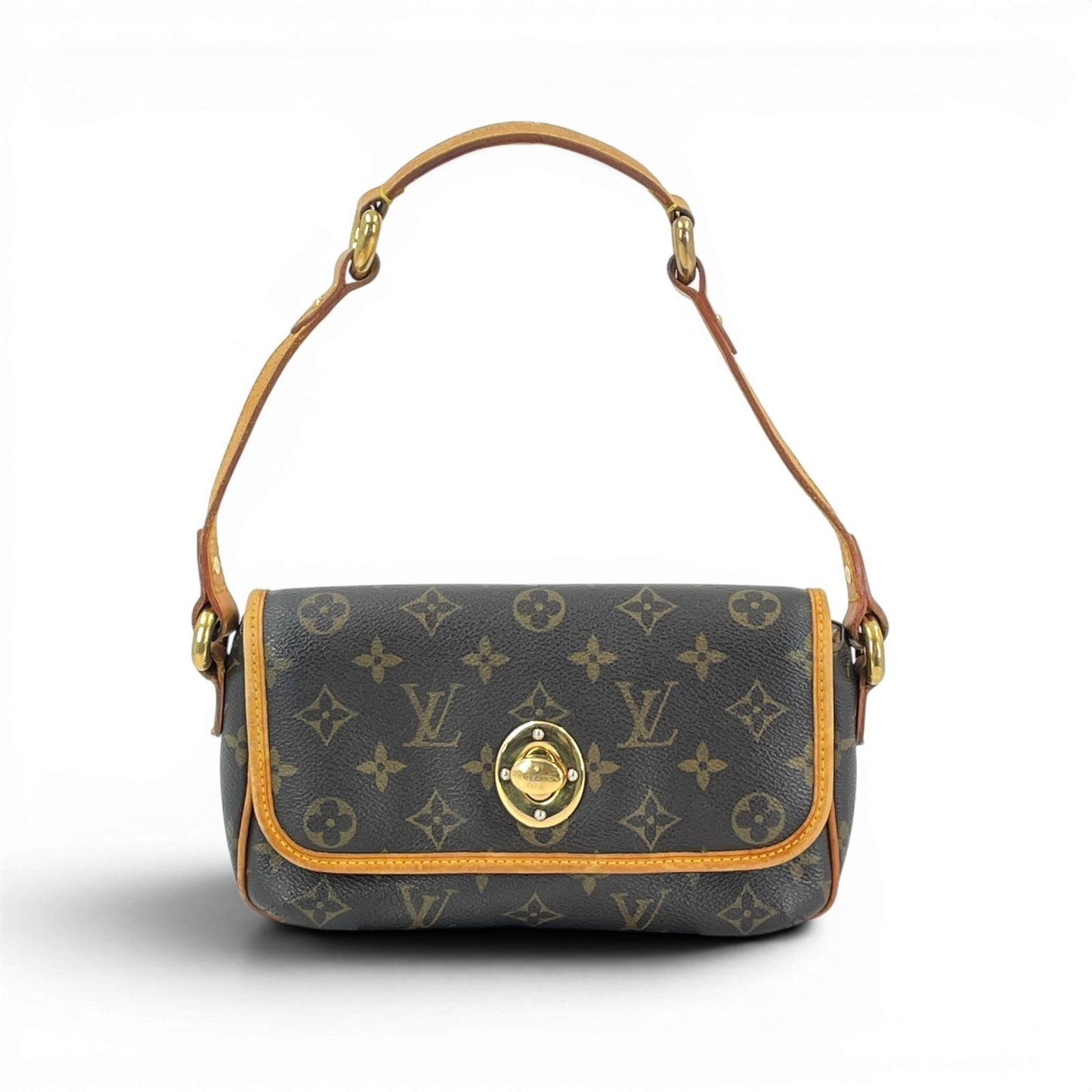 LOUIS VUITTON ティカルPM モノグラムキャンバス ブラウン ショルダーバッグ M40078