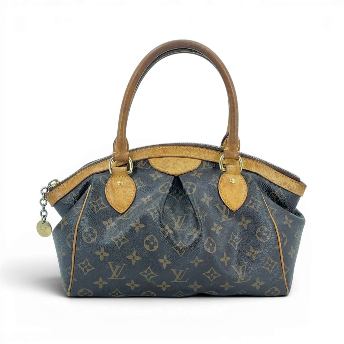 LOUIS VUITTON ティヴォリPM モノグラムキャンバス ブラウン ハンドバッグ M40143