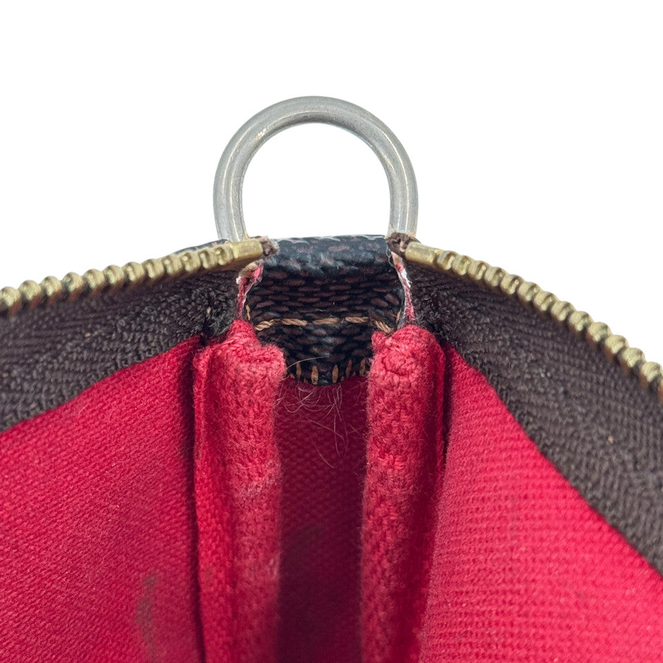 LOUIS VUITTON ダミエ エベヌ ポシェット アクセサリー ポーチ N58009