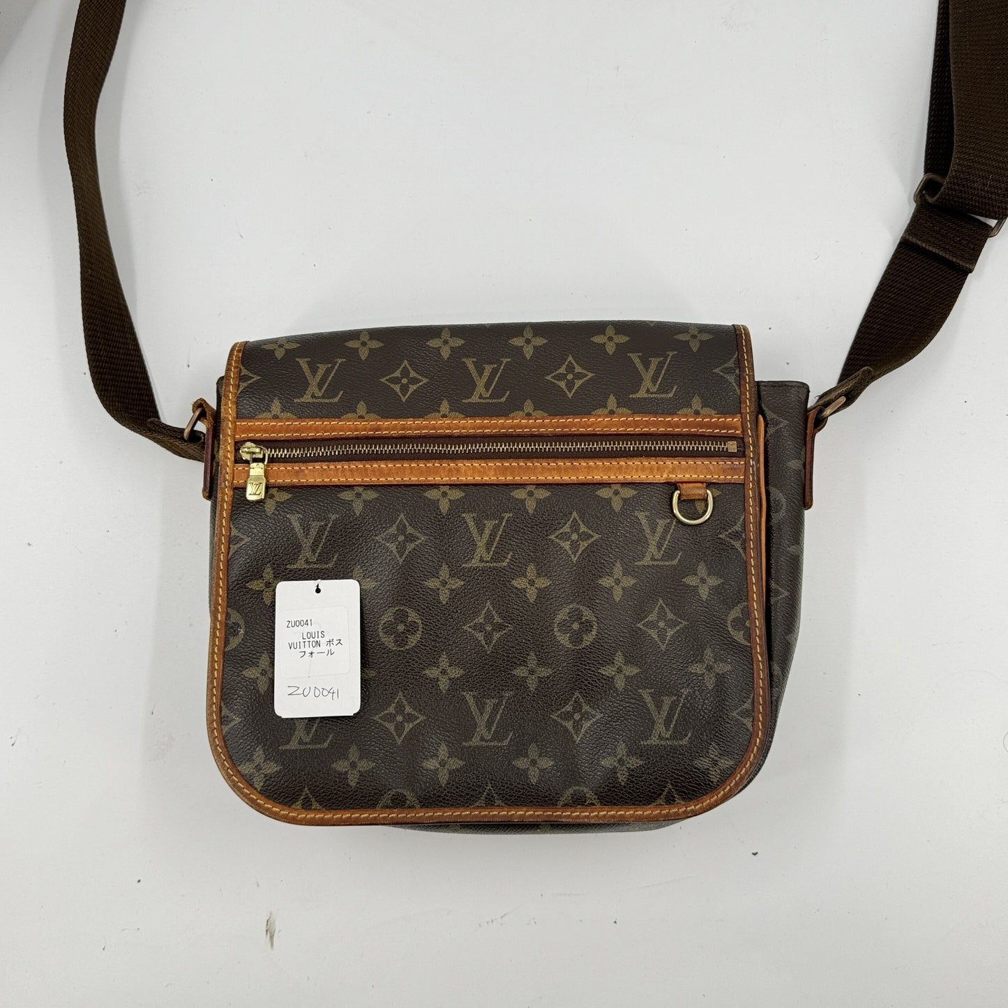 LOUIS VUITTON ボスフォールPM モノグラム ブラウン メッセンジャー ショルダーバッグ M40106