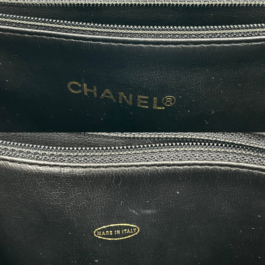 CHANEL　ショルダーバッグ　ラムスキン　ココマーク　JX590