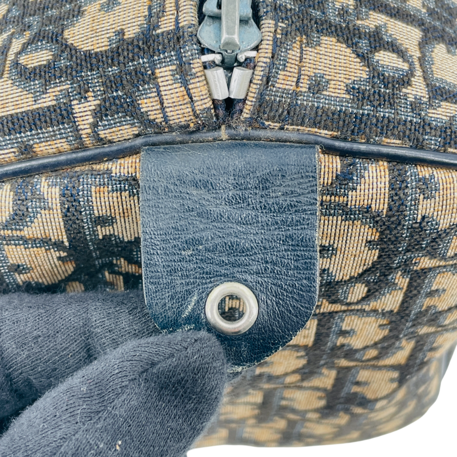 DIOR　ミニボストンバッグ　ネイビー