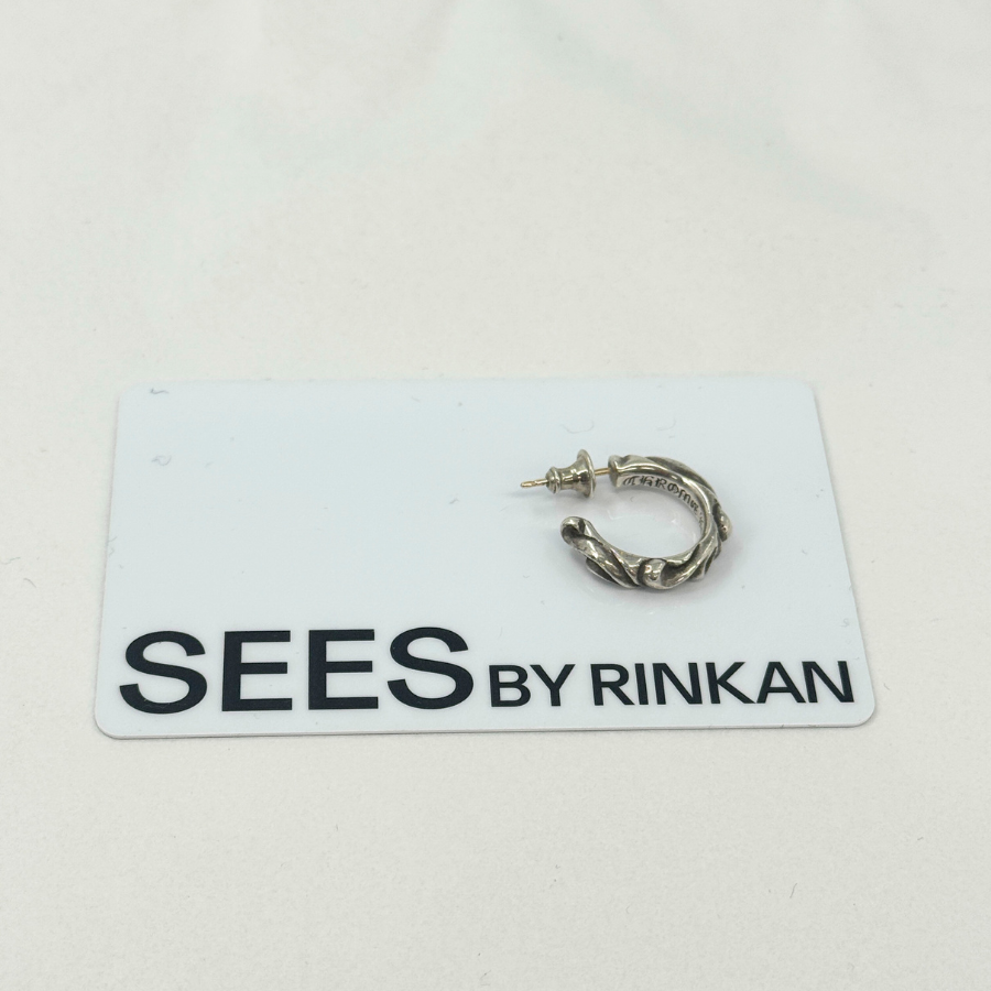 CHROME HEARTS ピアス　HOOP SCROOL