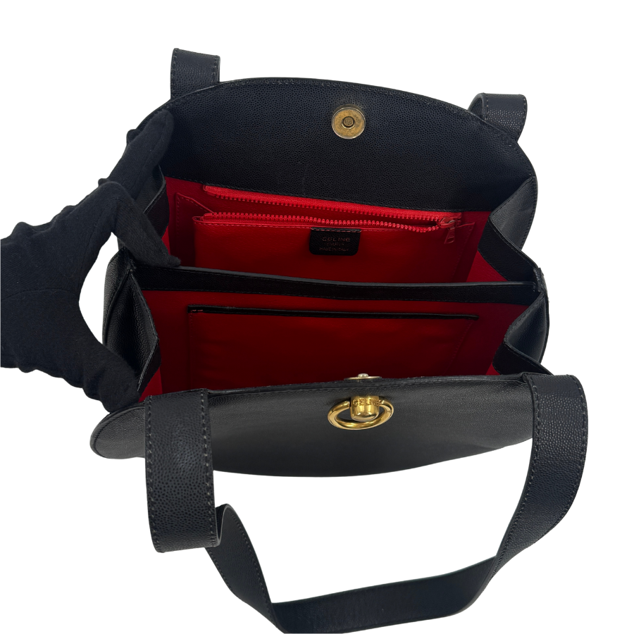 CELINE　ハンドバッグ　ブラック