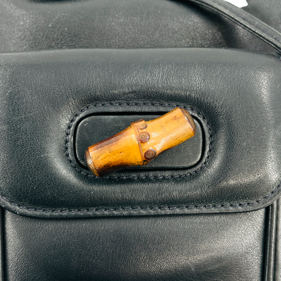 GUCCI　バンブーリュック　ブラック