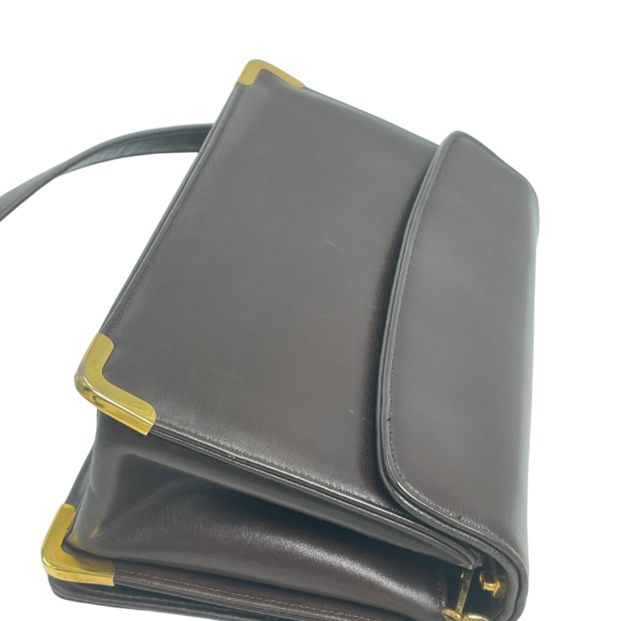 DIOR　レザーショルダーバッグ