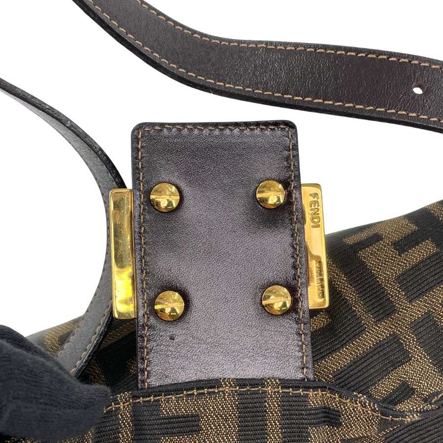 FENDI　ズッカ　ワンショルダー　ブラウン