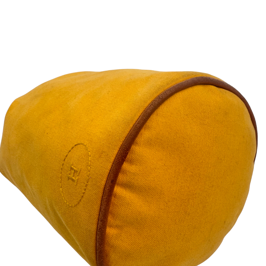 HERMES ポロションミミル 黄色 ショルダーバッグ