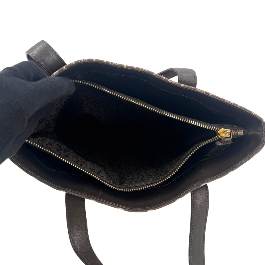 CELINE　トートバッグ　マカダム　ブラウン