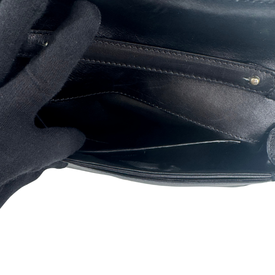 CELINE　レザー　馬車金具　ショルダーバッグ