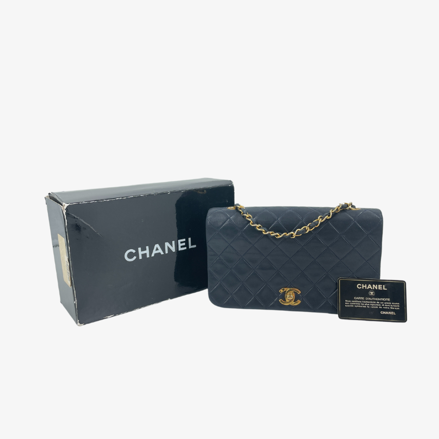 CHANEL Coco Lambskin Matelasse Chain Shoulder Bag – Tibi Trunk