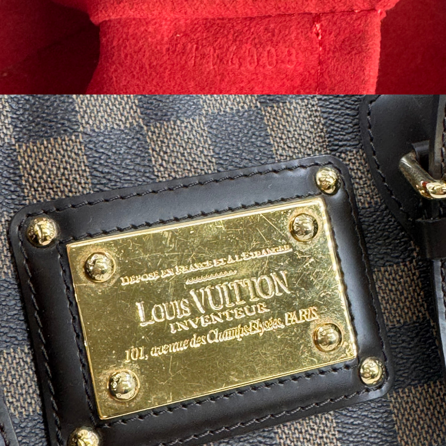 LOUIS VUITTON  ダミエエベヌ  バークレー  N52000 袋