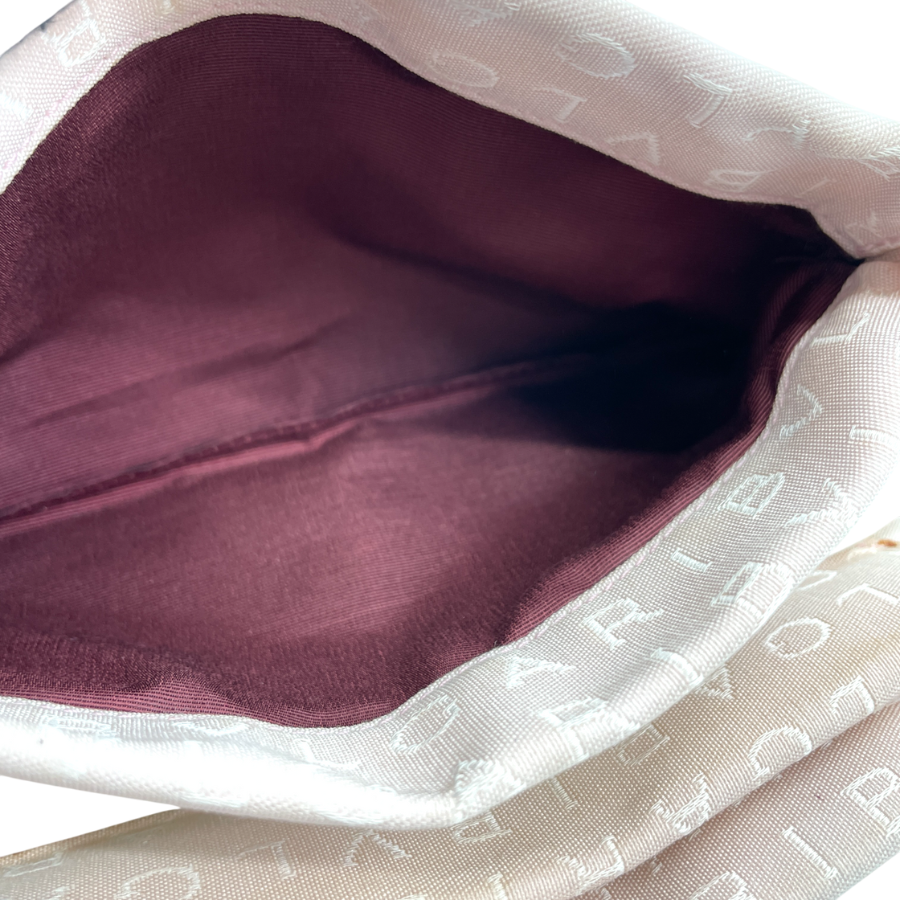 BVLGARI　ロゴマニア　ミニボストン