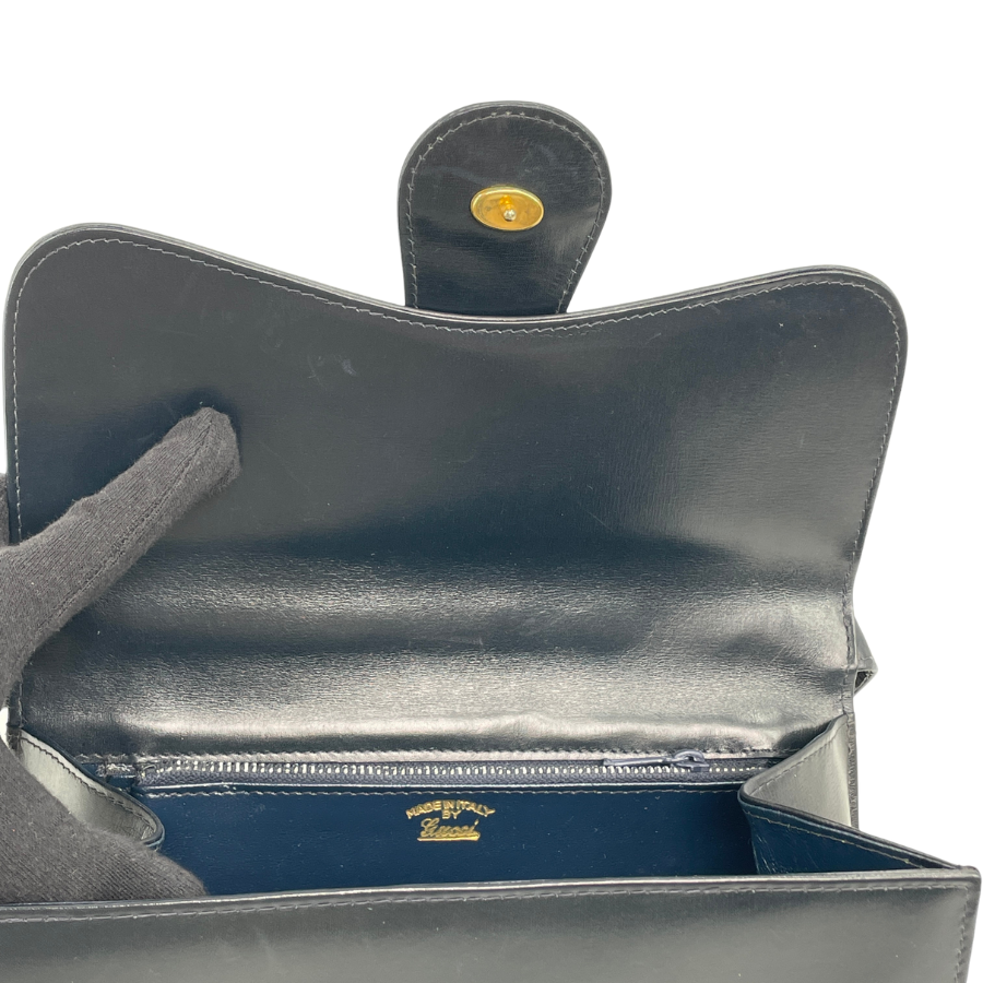 GUCCI ショルダーバッグ  ヴィンテージ ブラック