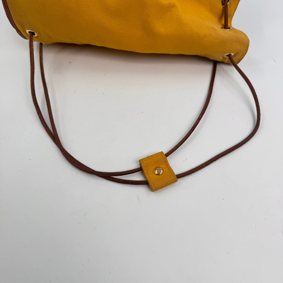 HERMES ポロションミミル 黄色 ショルダーバッグ