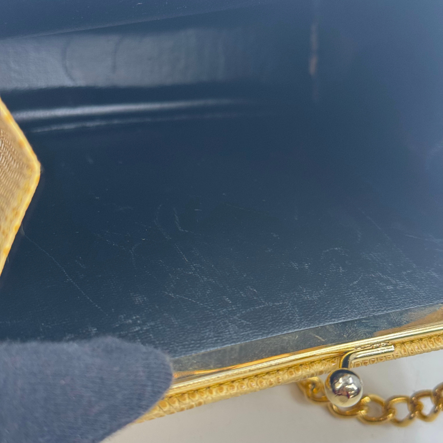 Ferragamo　ヴァラリザード　チェーンショルダーバッグ