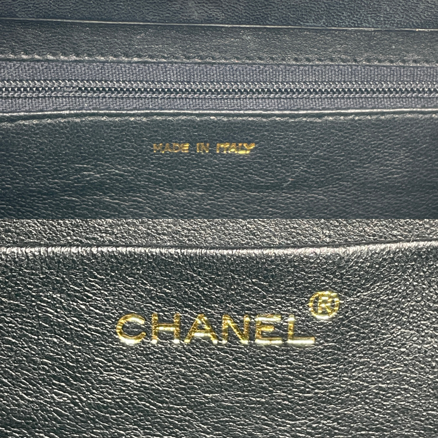 CHANEL　マトラッセ　ハンドバッグ　ラムスキン