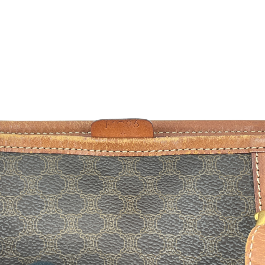 CELINE　マカダムショルダーバッグ