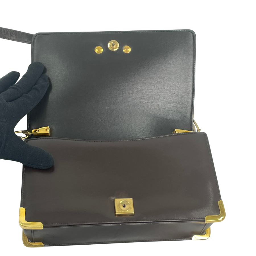 DIOR　レザーショルダーバッグ