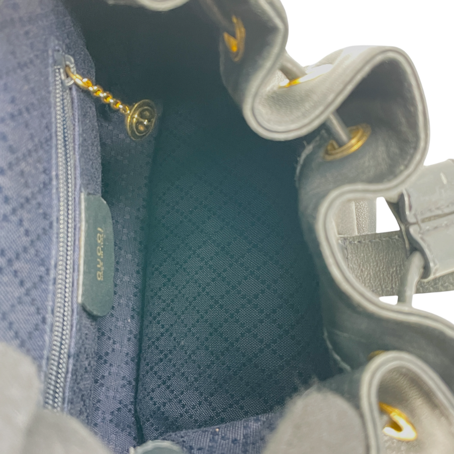 GUCCI　バンブーリュック　ブラック