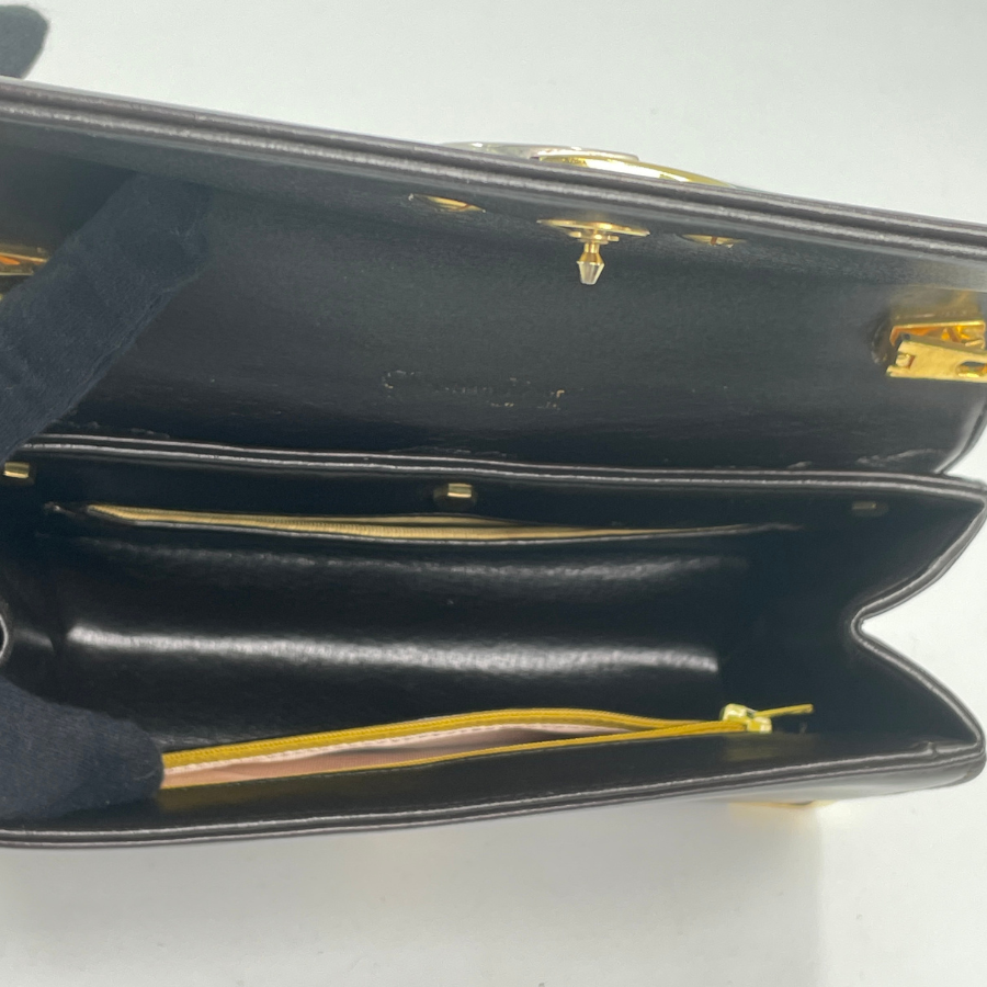 DIOR　レザーショルダーバッグ