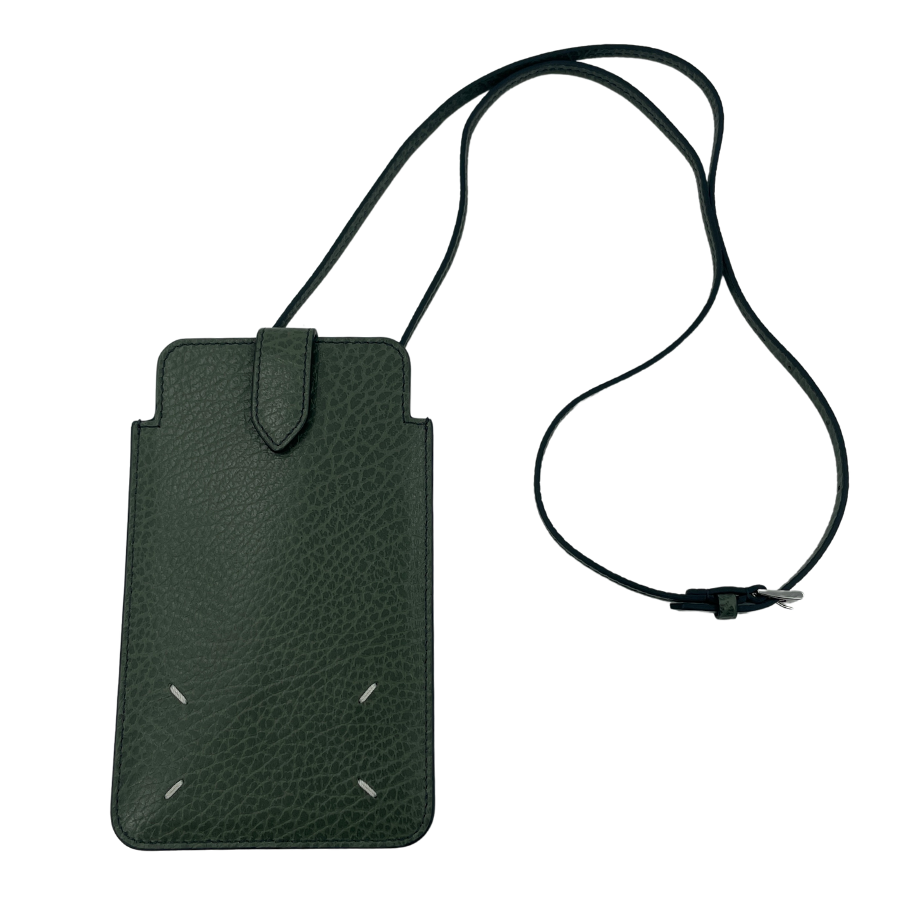 MAISON MARGIELA Leather Mobile Shoulder Case