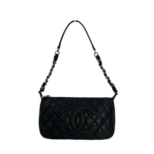 CHANEL　ハンドバッグ　キャビアスキン