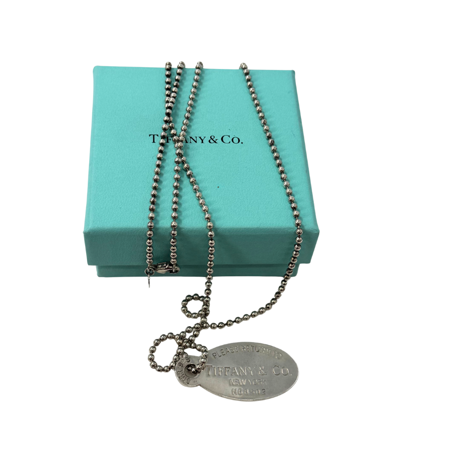 TIFFANY　リターントゥ　プレートネックレス