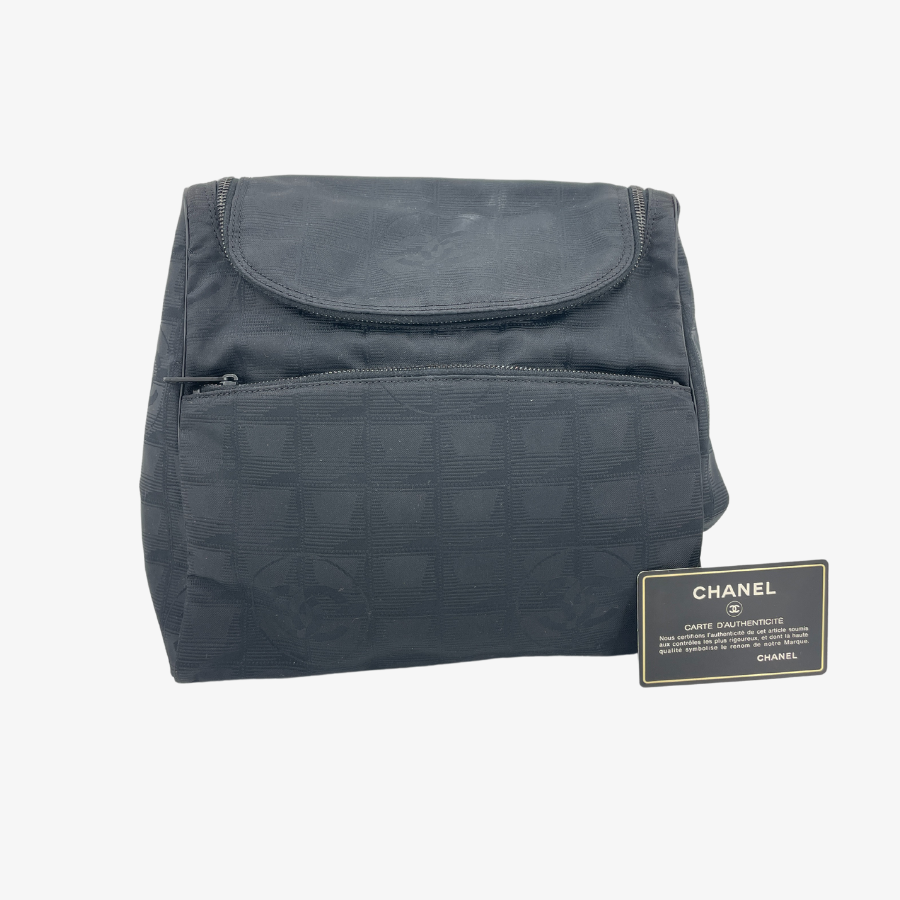 CHANEL Nylon New Travel Shoulder Bag