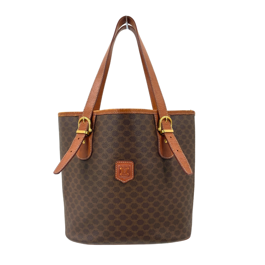 CELINE　マカダムショルダーバッグ