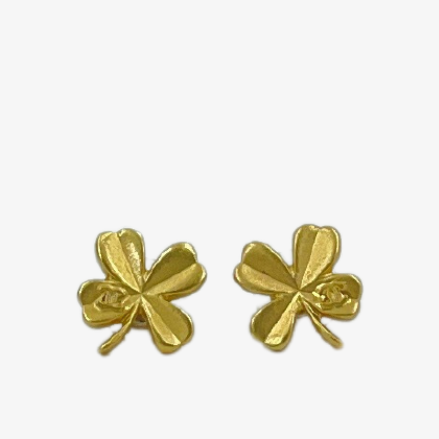 CHANEL Gold Coco Charm Earring