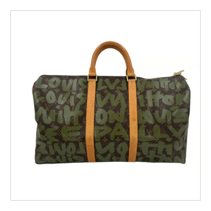 LOUIS VUITTON　ハンドバッグ　キーポル50　モノグラム　グラフィティ